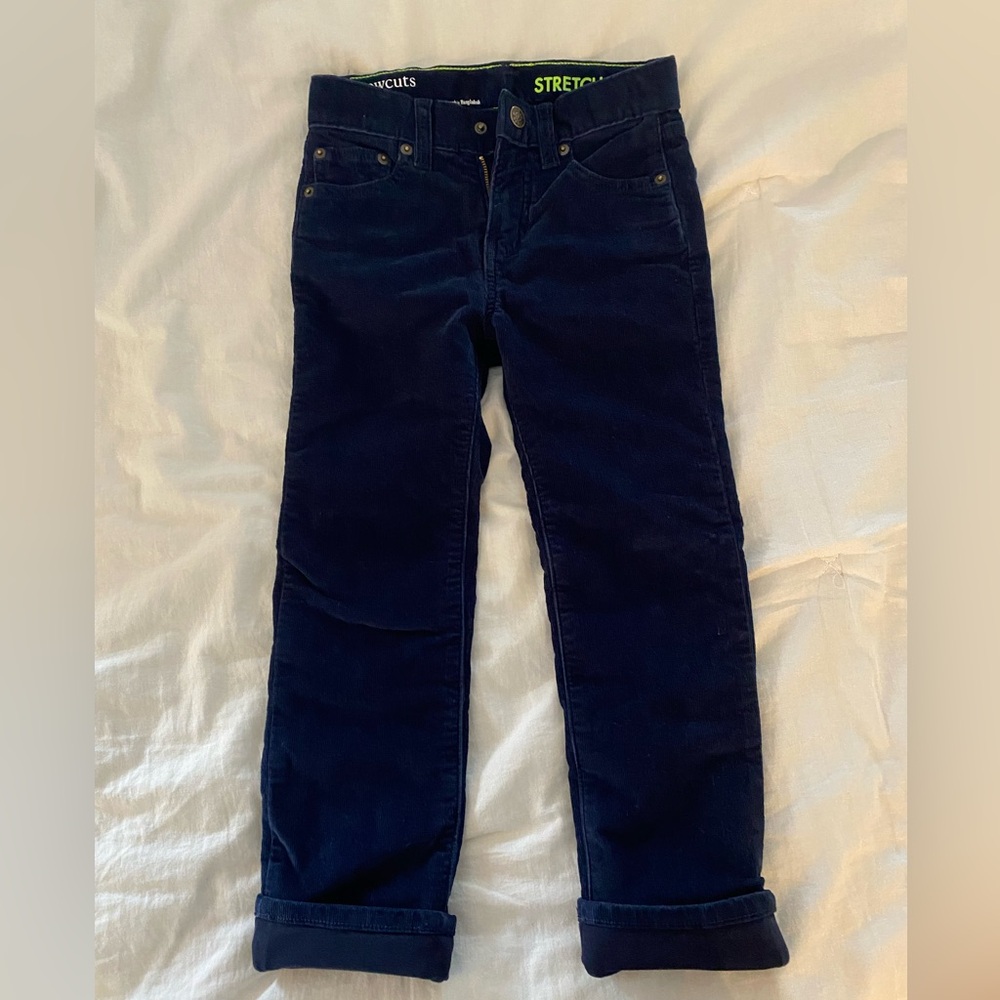 Crewcuts boys size 6 lined corduroy pants